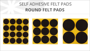 ROUND SELF ADHESIVE FELT PADS